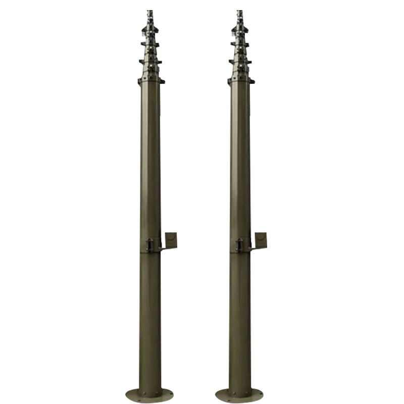 手动升降杆避雷针